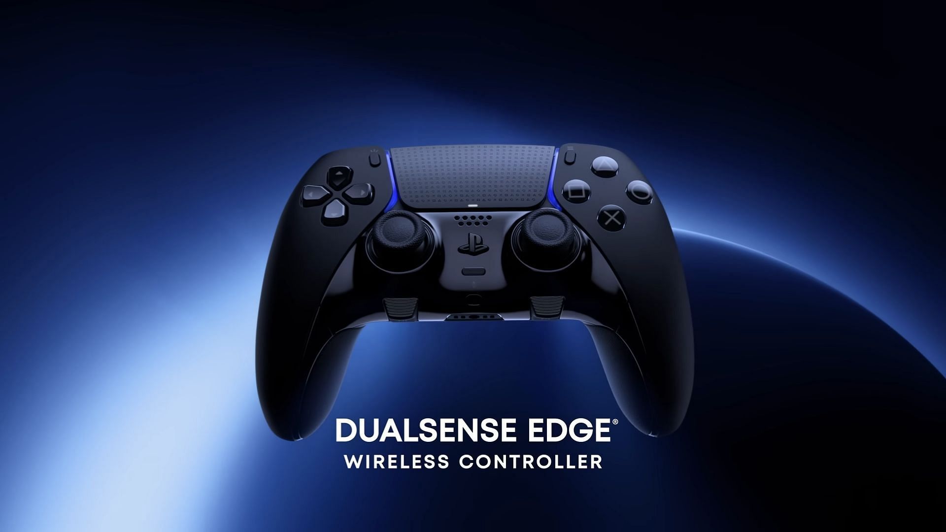 The DualSense Edge wireless controller looks sleek with the Midnight Black coloration (Image via Sony)