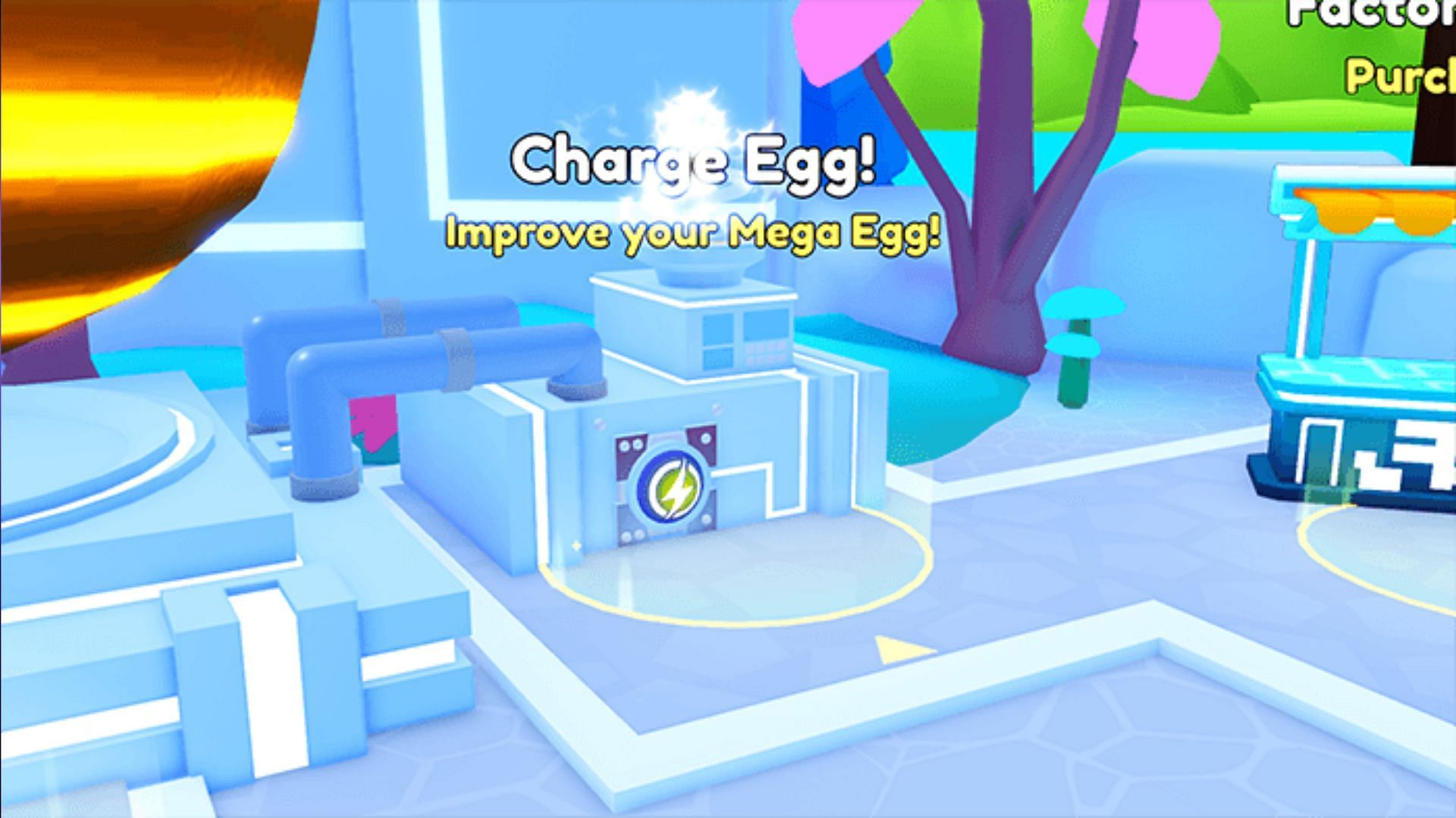 Featured image of the Charge Egg Machine (Image via BigGames)