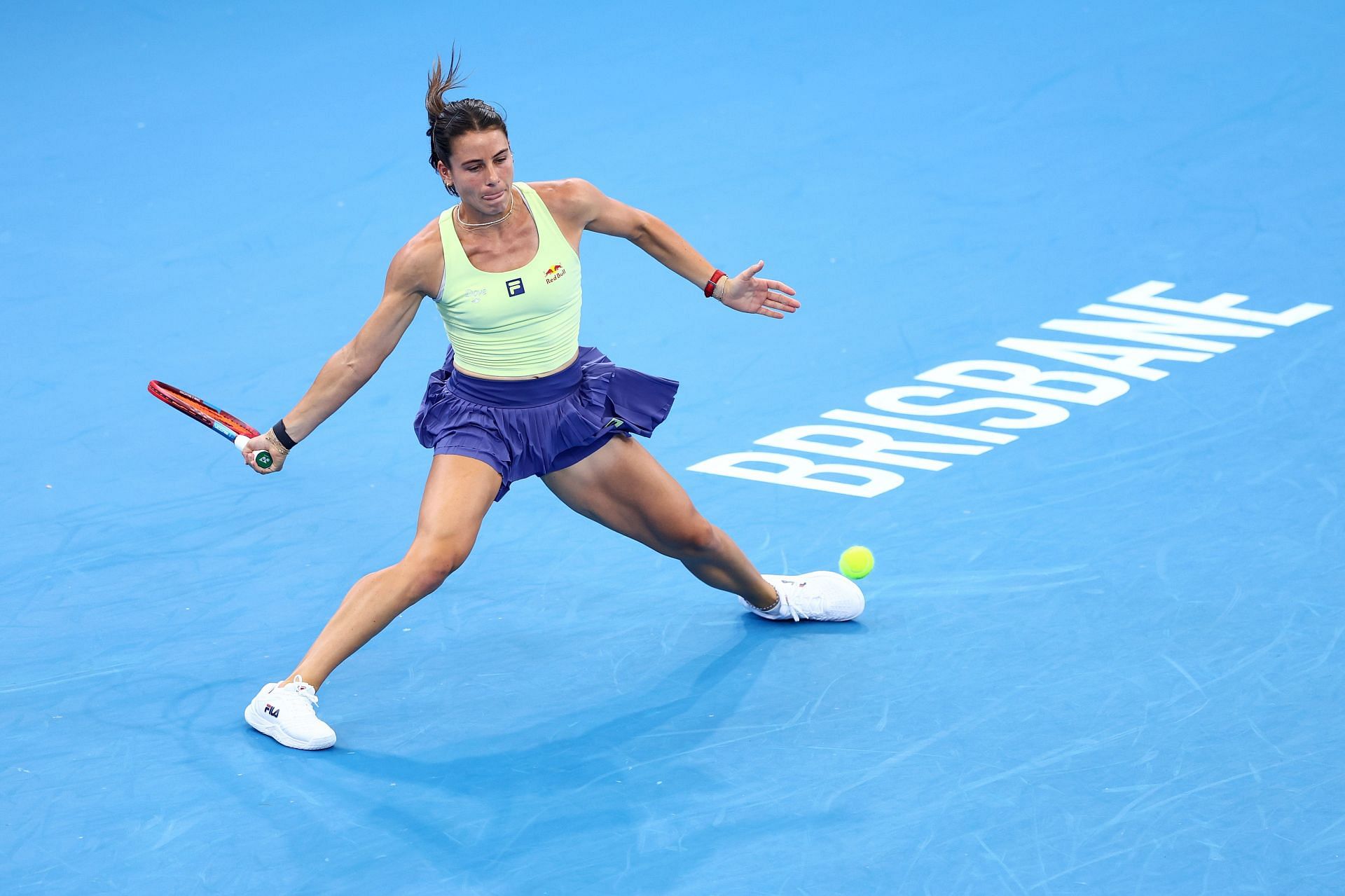 Emma Navarro at the Brisbane International 2024. (Photo: Getty)