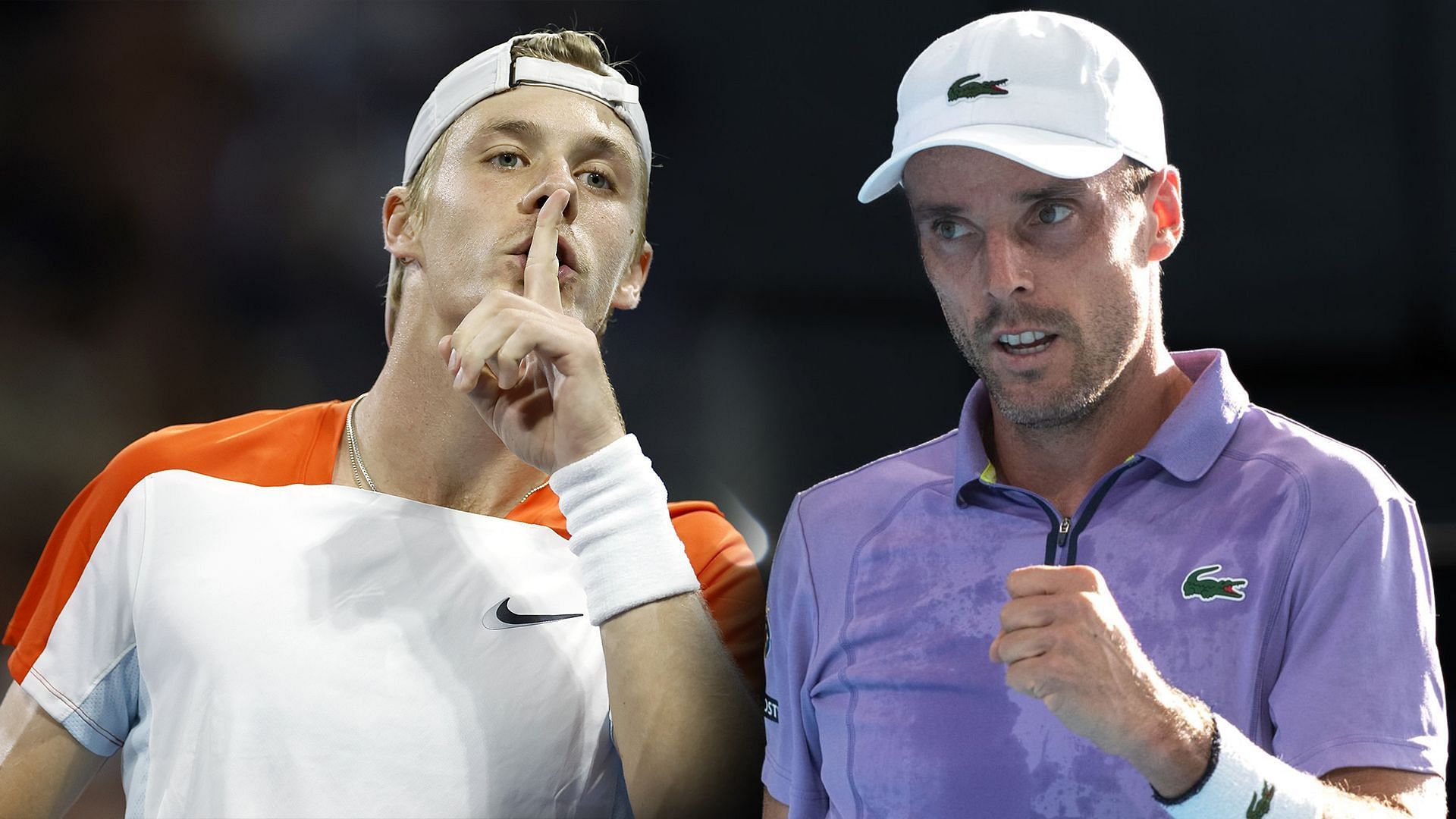 Denis Shapovalov (L) vs Roberto Bautista Agut (R) preview, (Source: Getty Images)