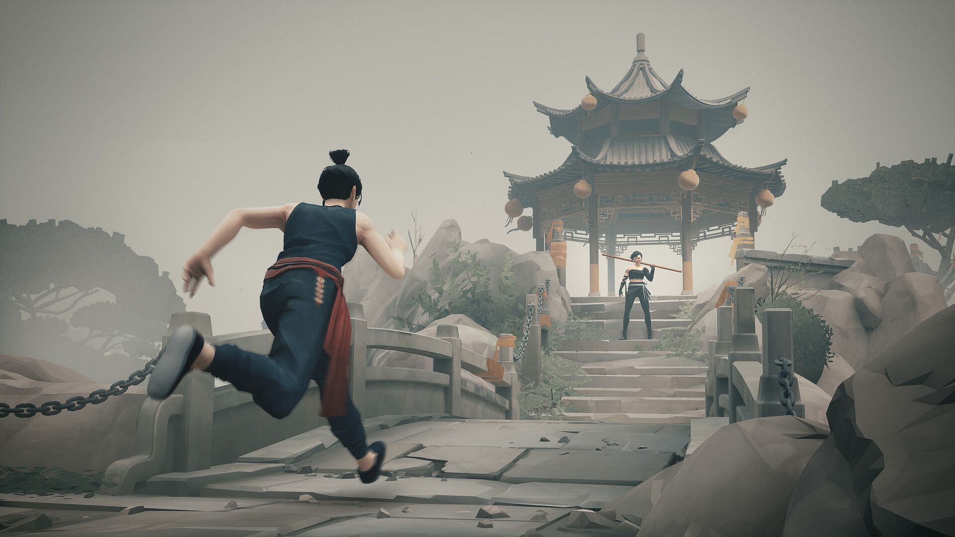 Exact revenge and avenge your Sifu in this epic martial arts adventure (Image via Epic Games || Sloclap)