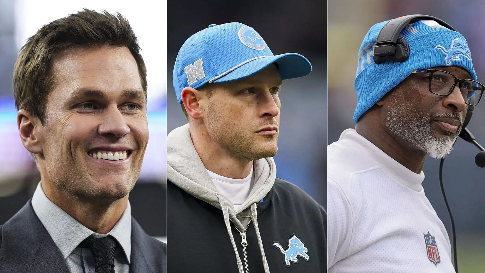 Tom Brady interviews both Lions coordinators - Source: Getty