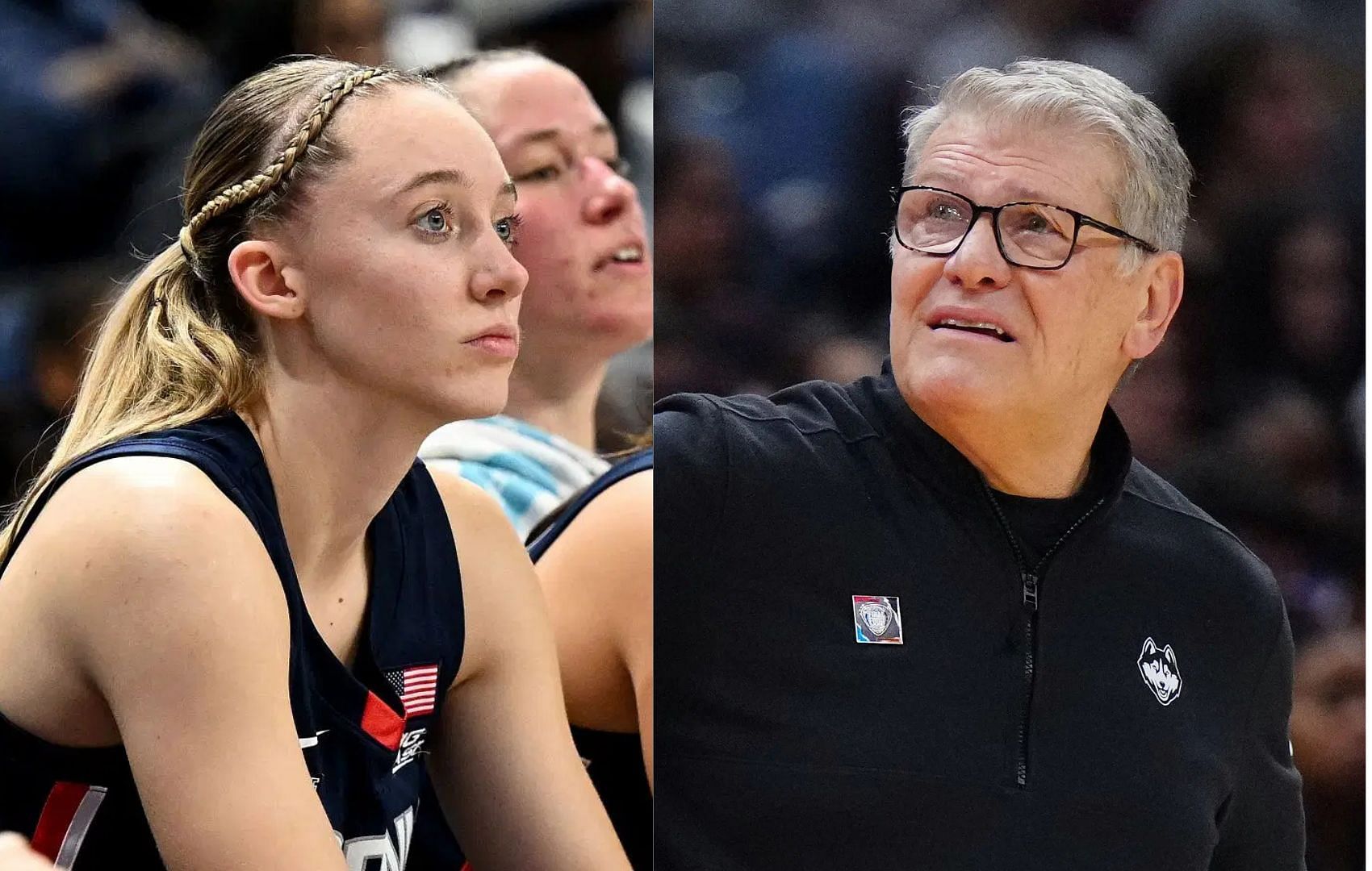 Paige Bueckers, Geno Auriemma