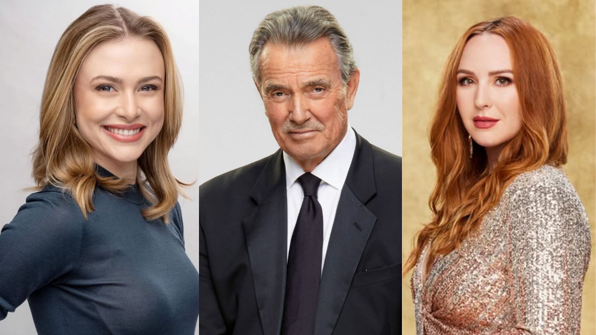 Claire Howard-Newman, Victor Newman and Mariah Copeland of Y&amp;R (Image via Instagram/youngandrestlesscbs)