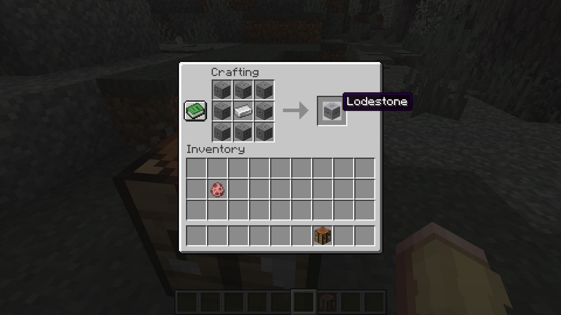 Lodestone received a significantly simpler crafting recipe as part of the Minecraft snapshot 25w02a (Image via Mojang Studios)