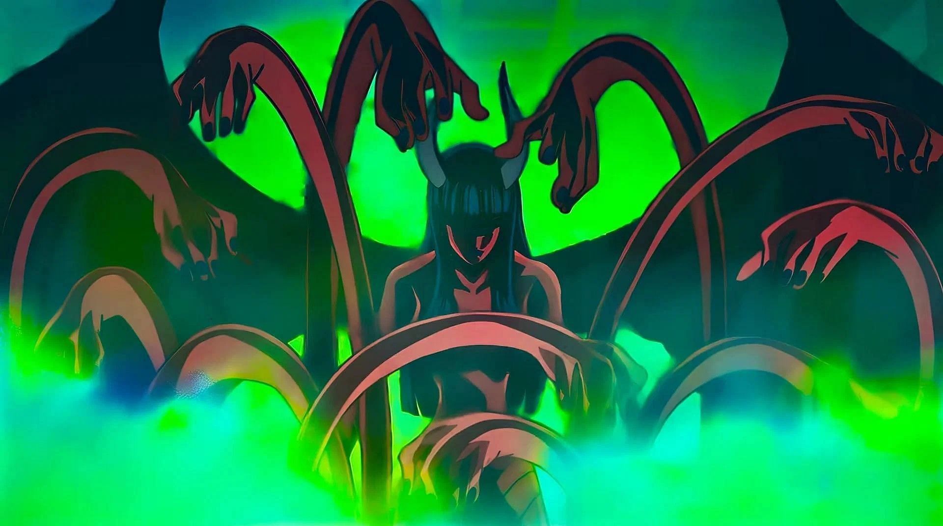 Robin&#039;s Demonio Fleur as seen in One Piece (Image via Toei Animation)