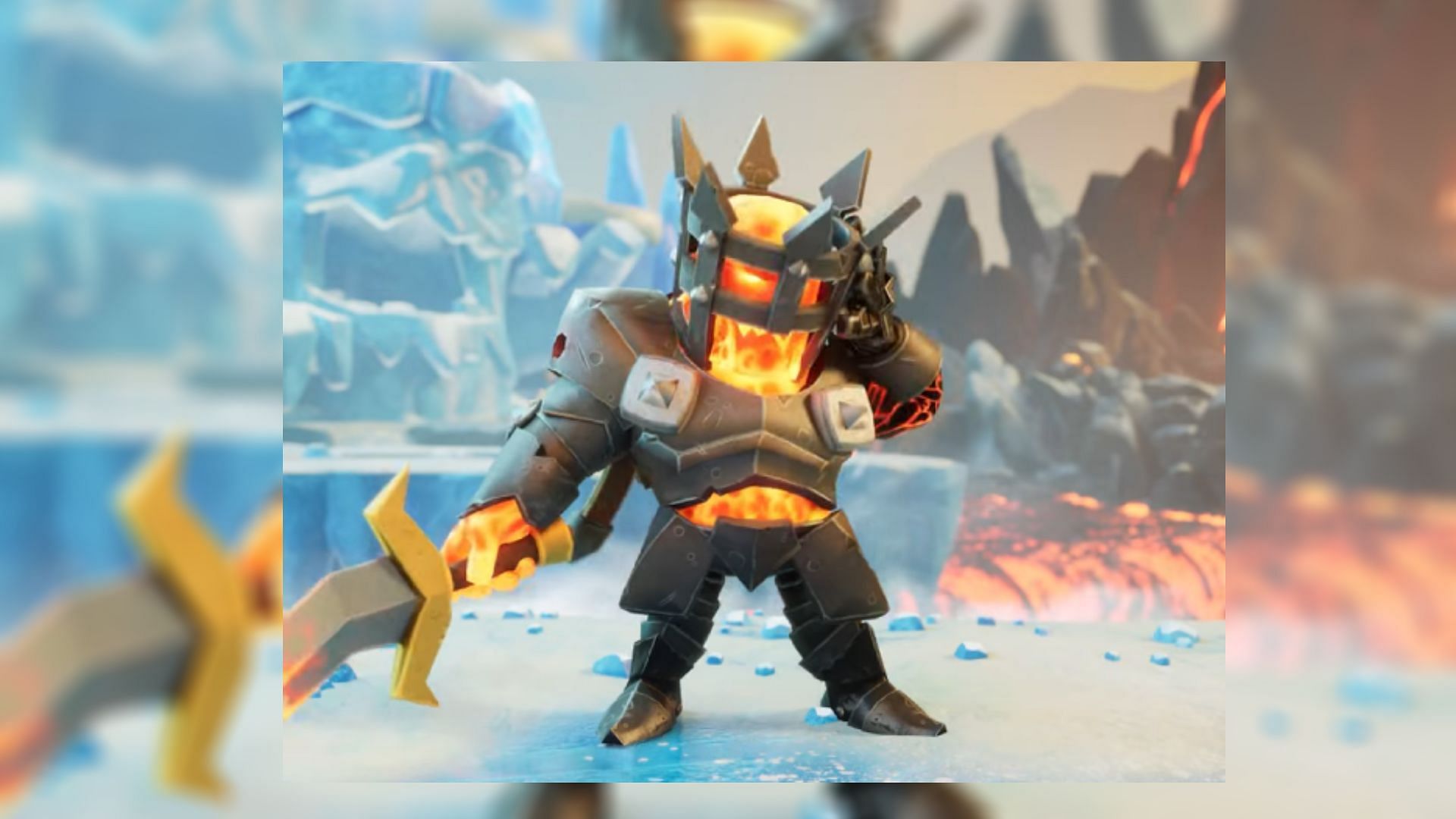 The Fire King skin has arrived in Clash of Clans (Image via Supercell)