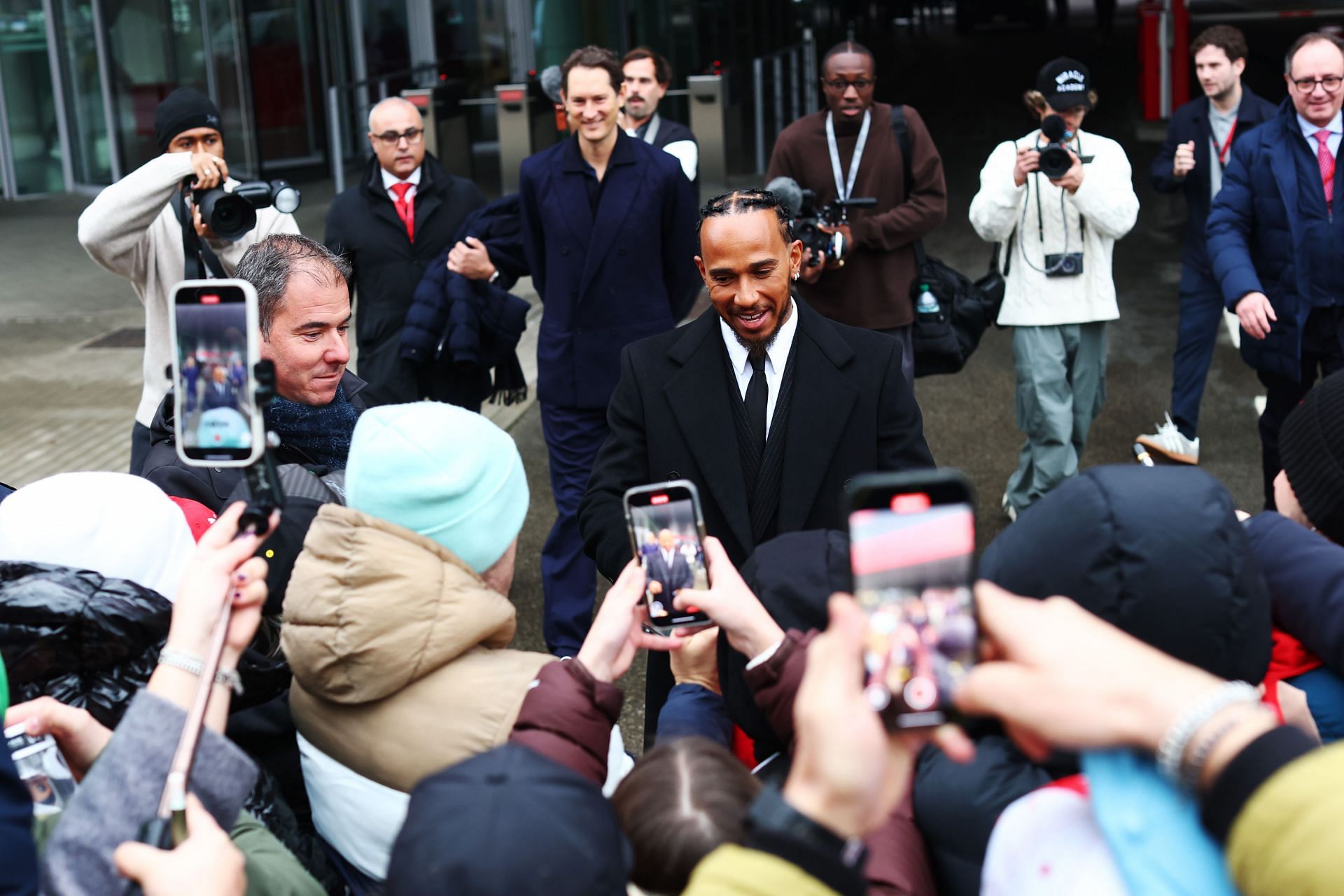 Lewis Hamilton Tests For Ferrari (Image Source: Getty)