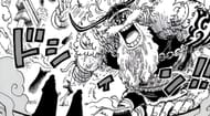 A giant guard screaming in pain (Image via Eiichiro Oda/Shueisha)