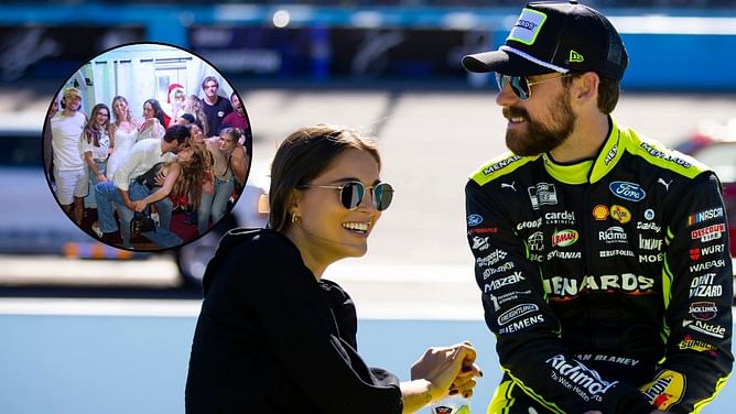 NASCAR couple Ryan Blaney and Gianna Tulio feature in Hollywood star Sydney Sweeney’s IG