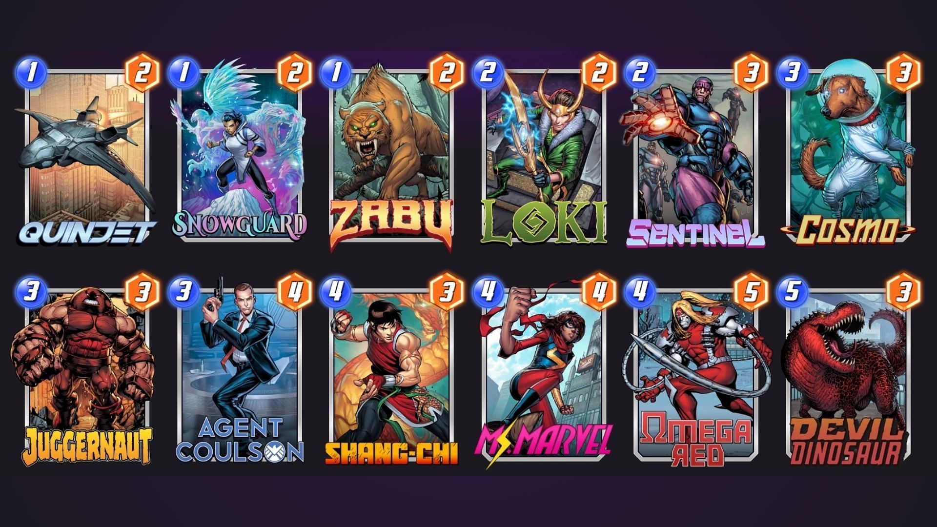 The Shang-Chi Zabu deck is a strategic Marvel Snap Shang-Chi deck (Image via Nuverse)