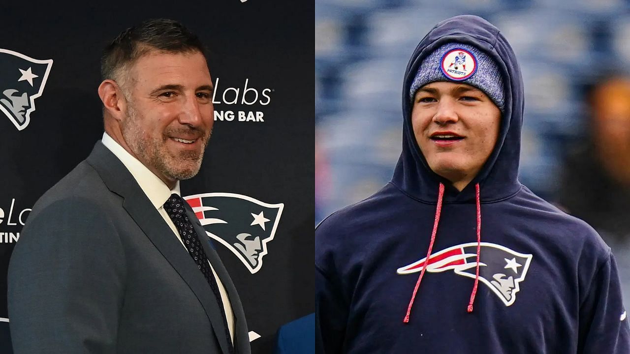 New Patriots HC Mike Vrabel dissects Drake Maye