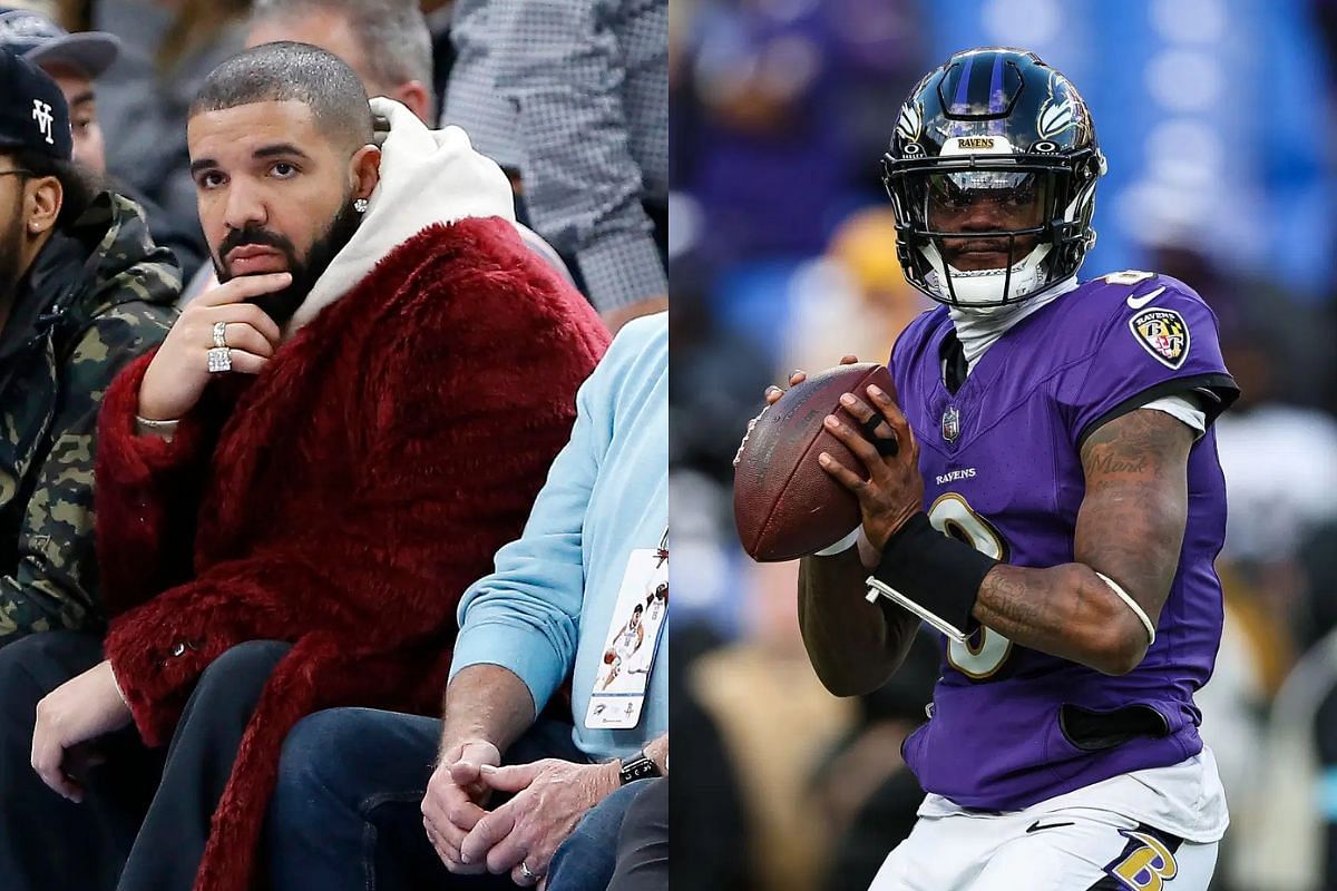 Ravens fans panic as Drake throws $210,000 on Lamar Jackson&rsquo;s Baltimore (Image Credits - IMAGN/GETTY)