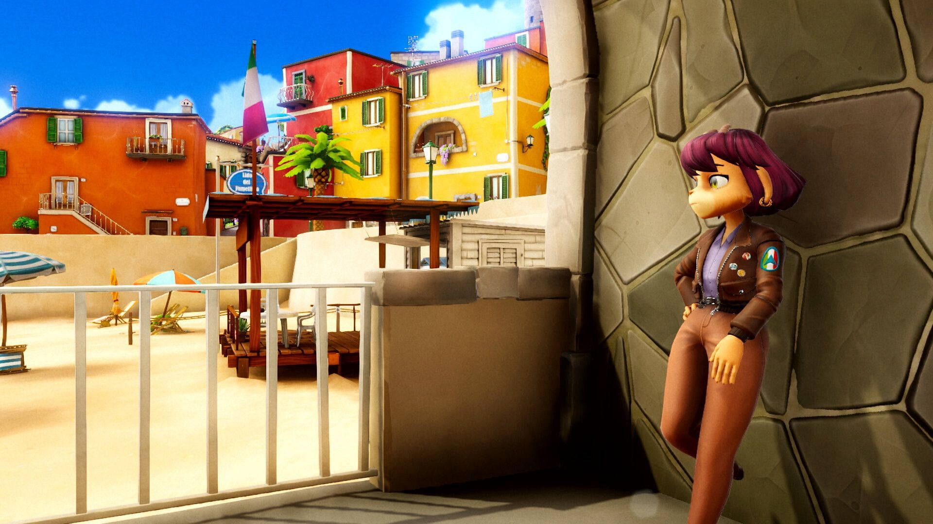 Explore a relaxing coastal town riddled with mystery (Image via Humble Games)