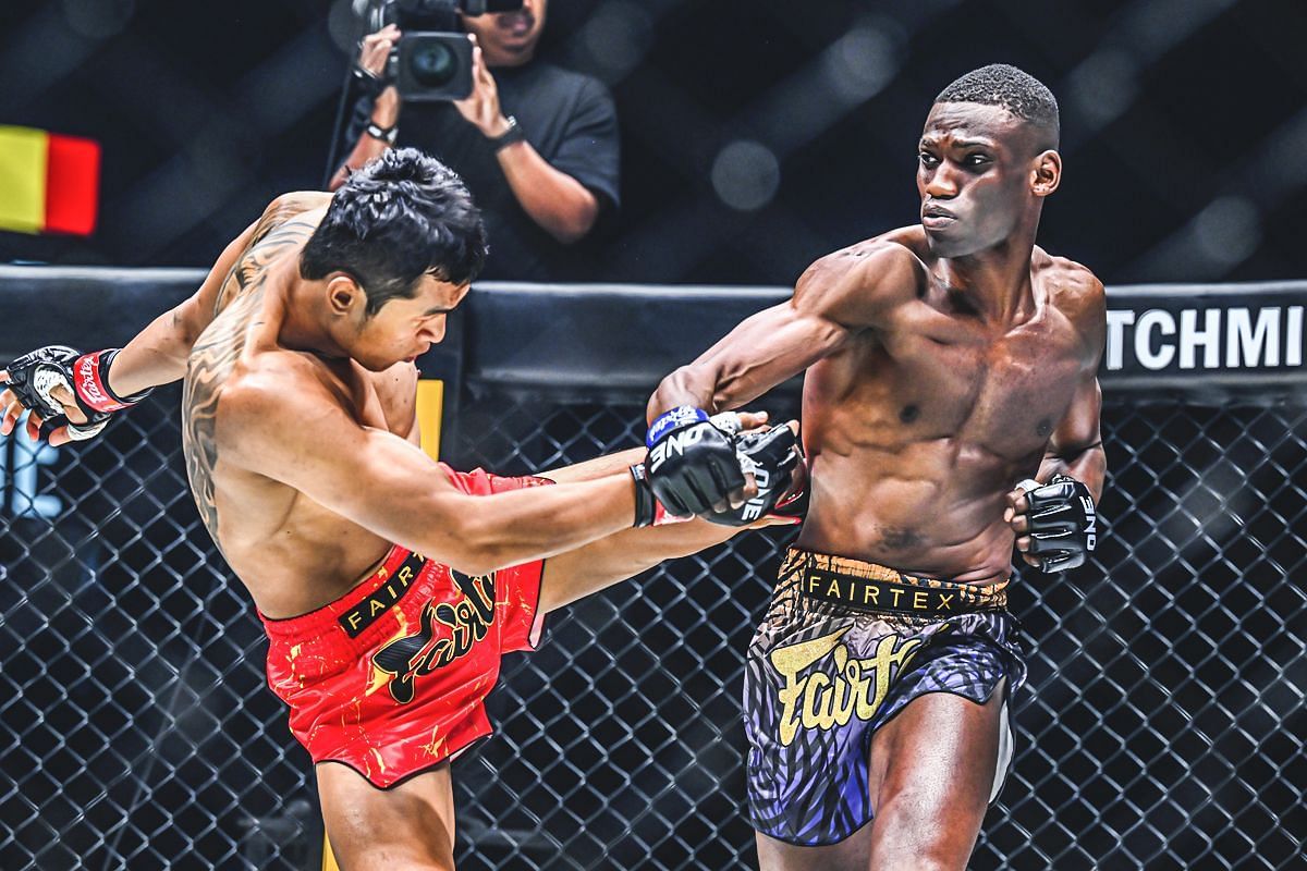 Jo Nattawut (left), Bampara Kouyate (right) [Photo via ONE Championship]