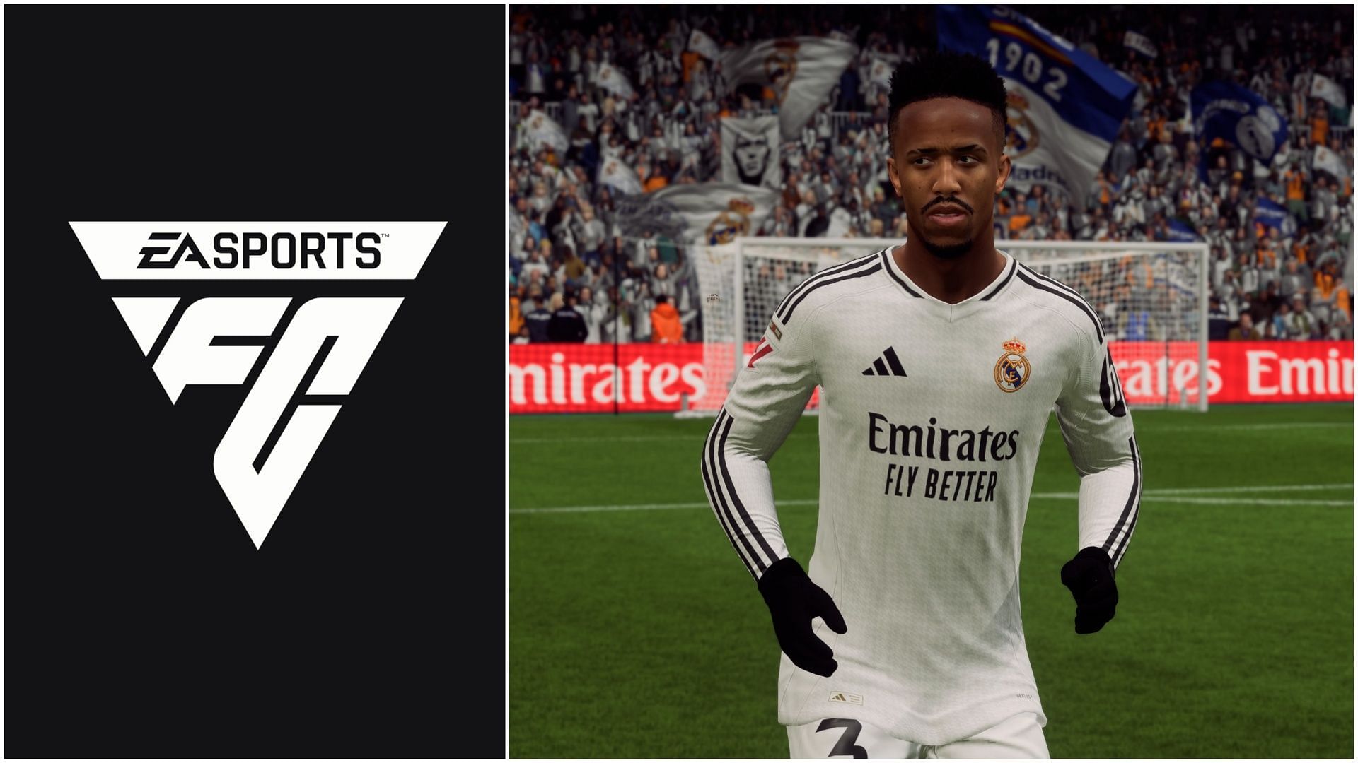 NumeroFUT Militao has been leaked (Images via EA Sports)