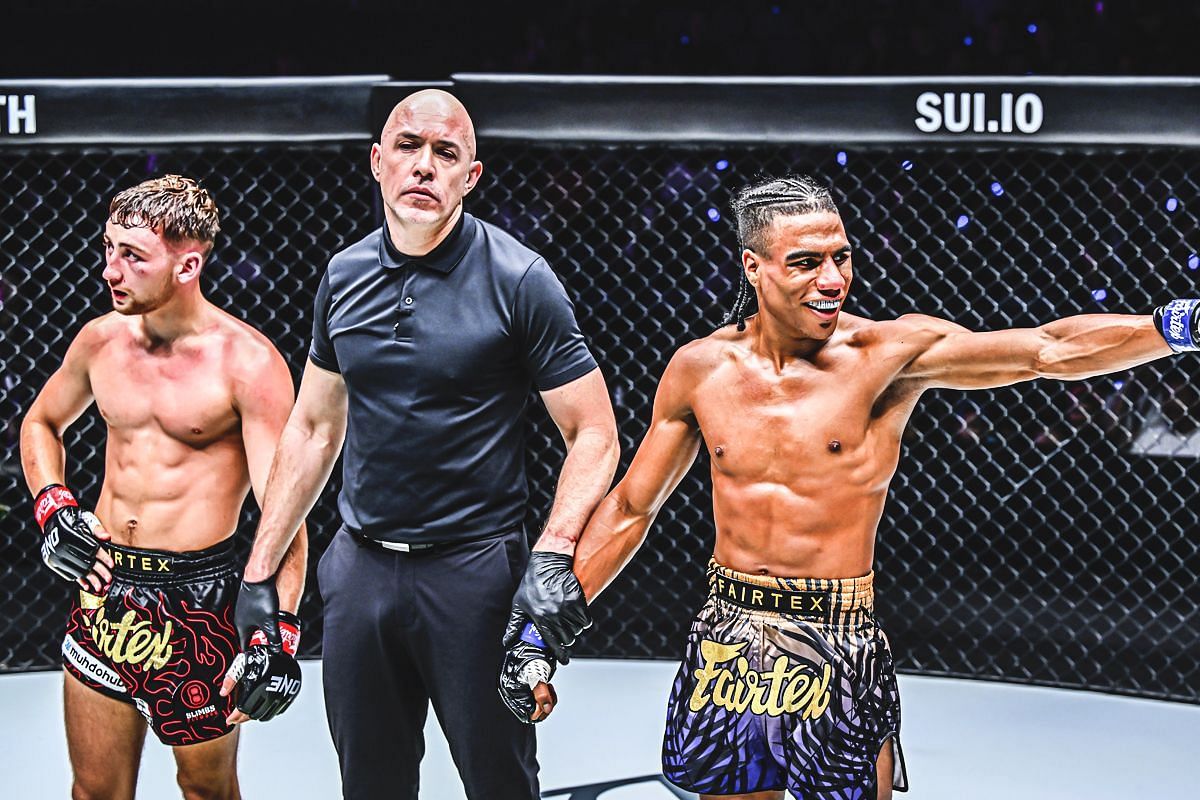 Freddie Haggerty and Jordan Estupinan - Photo by ONE Championship