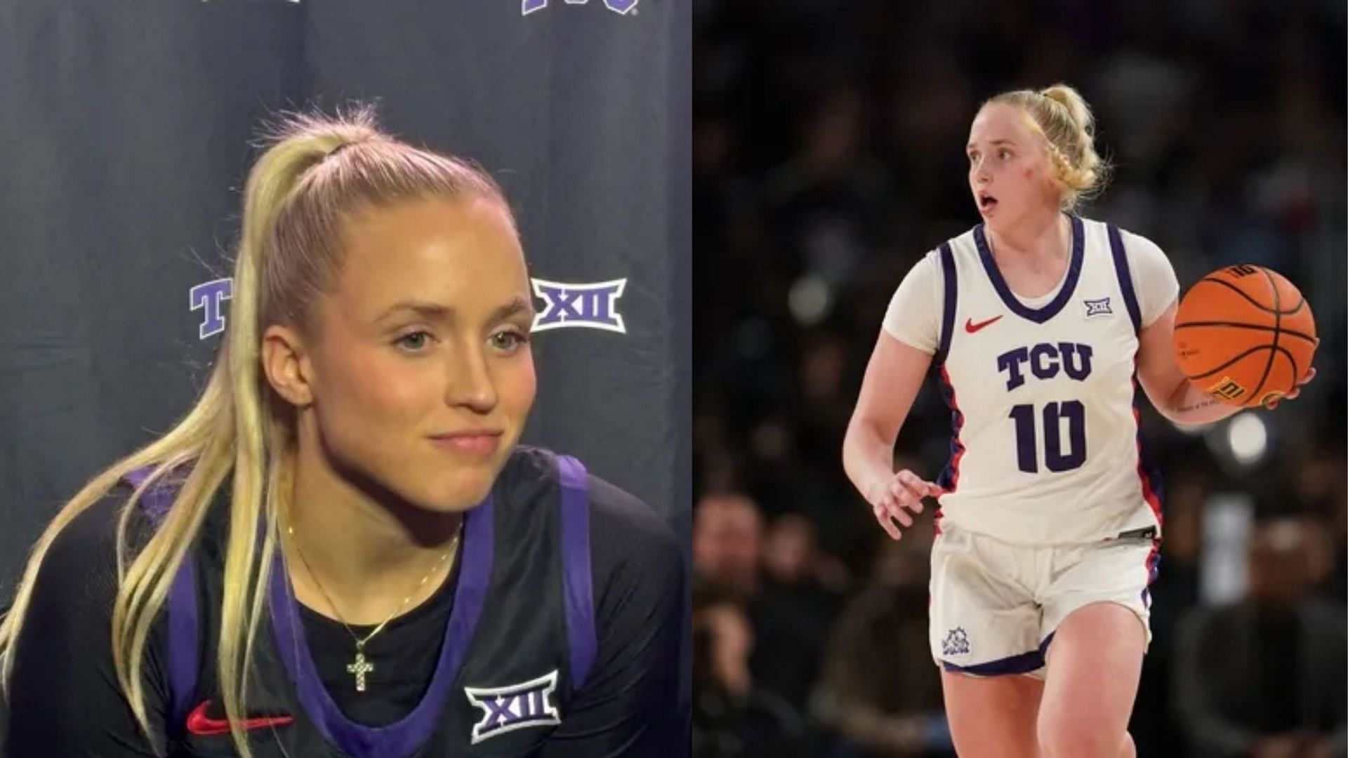 TCU Horned Frogs guard Hailey Van Lith (Image Source: IMAGN)