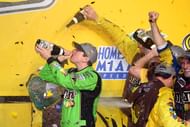 Kyle Busch won the 2015 NASCAR Cup championship - Source: Imagn