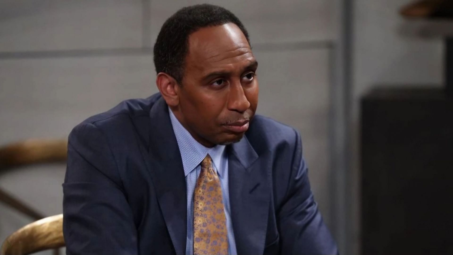 Stephen A Smith in the role of Brick in a still from General Hospital (Image via the ABC Network)