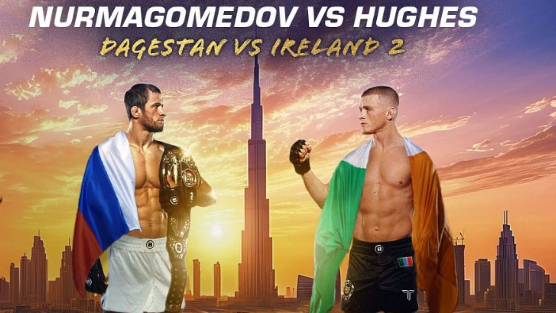 PFL Champion Series Dubai: Usman Nurmagomedov vs. Paul Hughes [Image courtesy of @pflmma on Instagram]