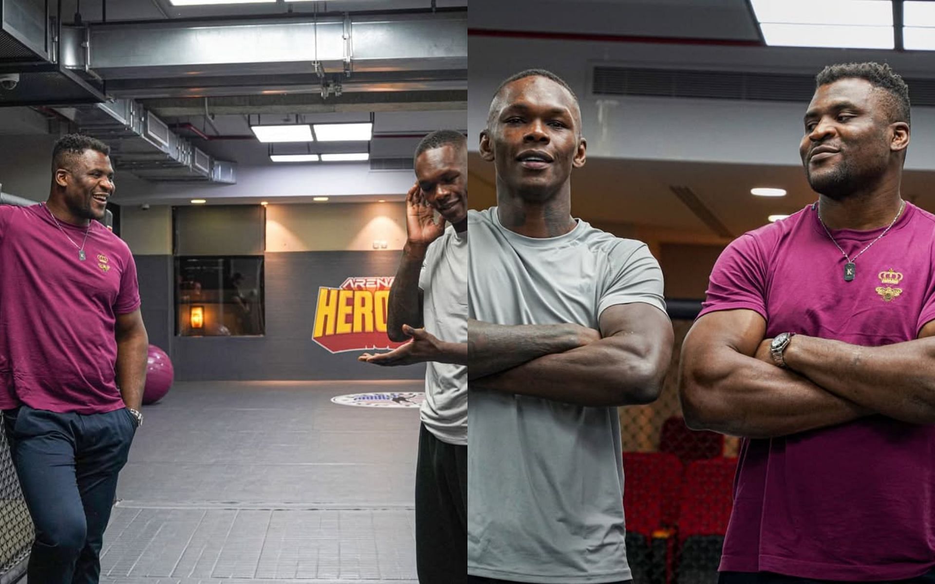 Screenshots of Francis Ngannou&#039;s social media post. [Images courtesy: @francisngannou on Instagram]