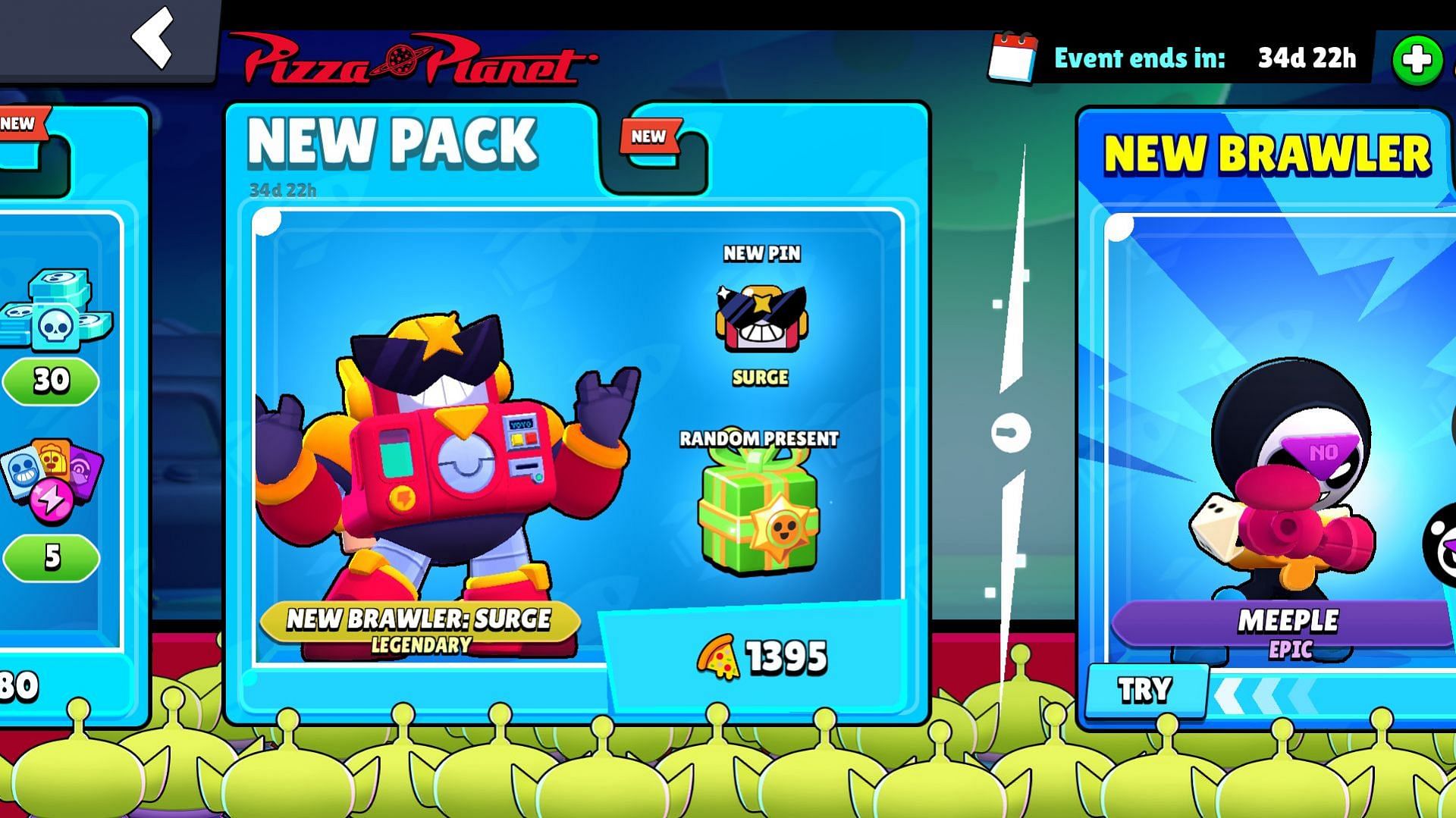 Surge is available in the event shop (Image via Supercell)