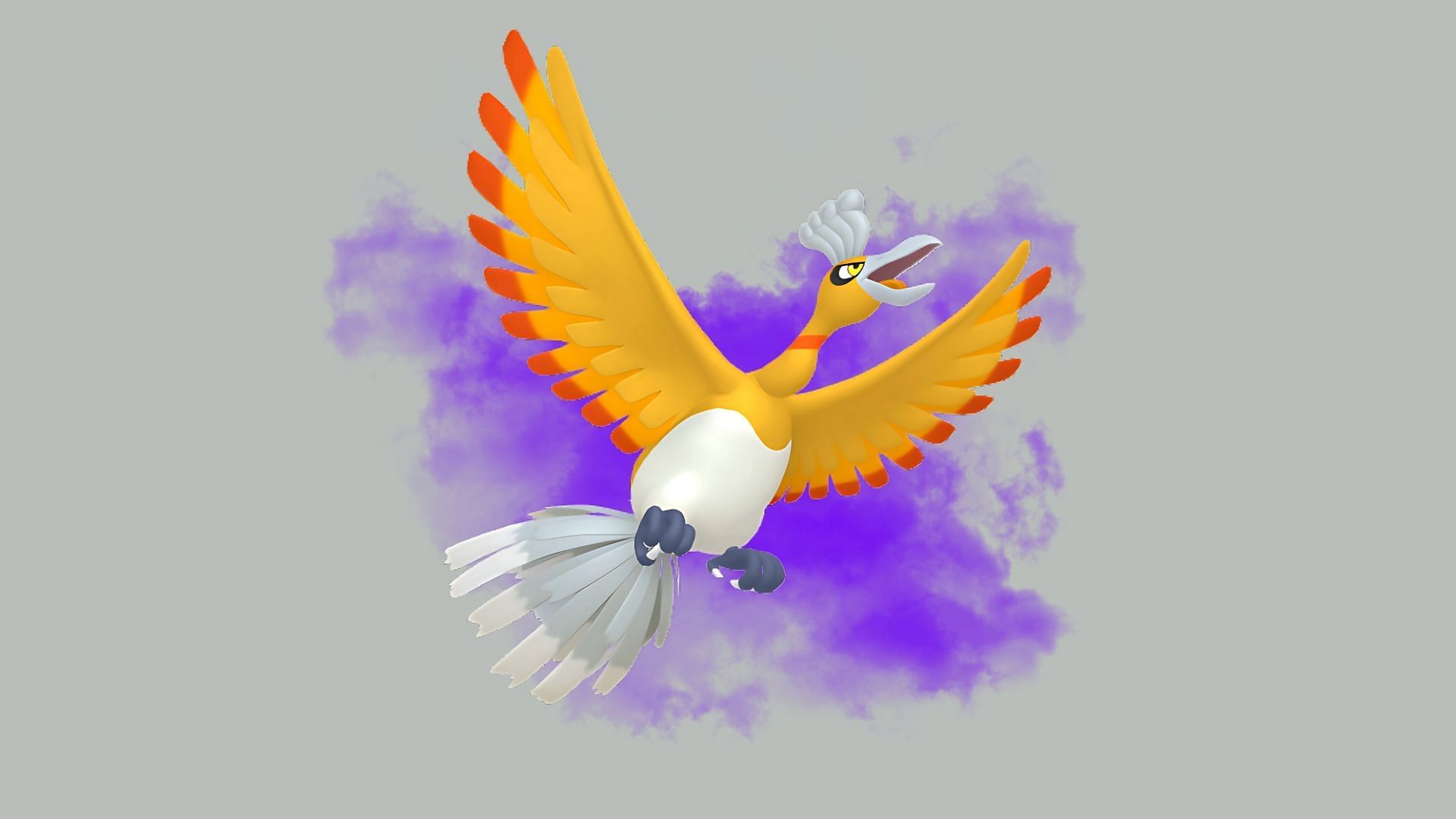 Shiny Shadow Ho-Oh (Image via The Pokemon Company)