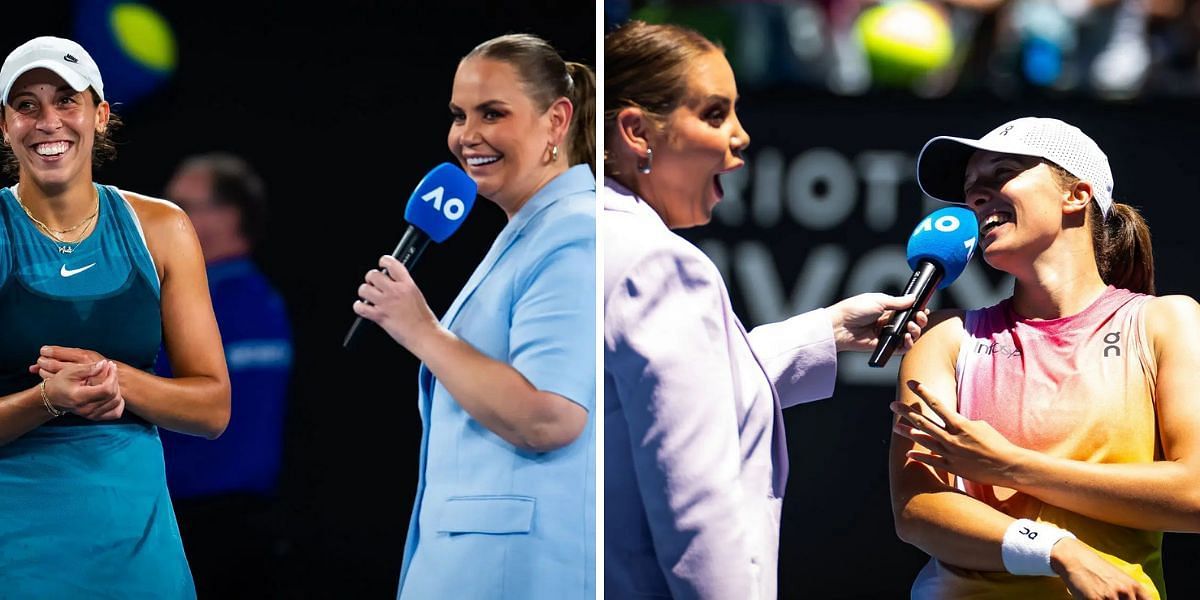 Jelena Dokic (L &amp;R) Slams media over reports about her interview with Madison Keys (L) and Iga Swiatek (R), (Source: Getty Images)