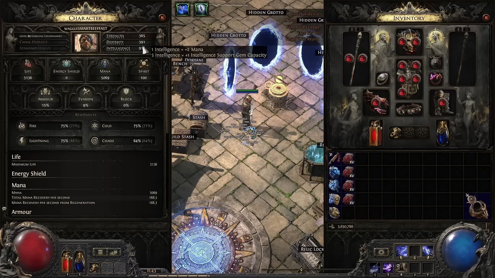 HOWA and Pillar are the two pillars (tee hee) of this setup, but there's other important stuff to look out for (Image via GGG/ Youtube @Dsfarblarwaggle)