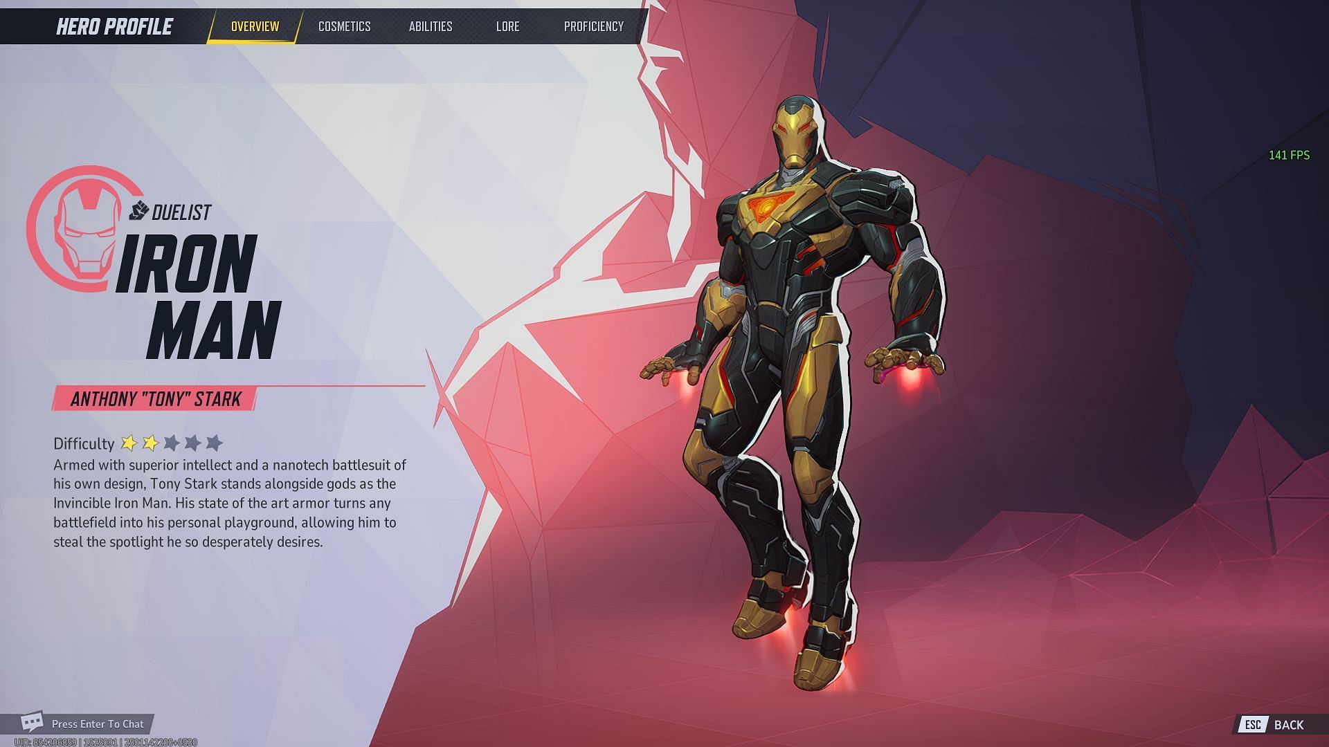 Iron Man in Marvel Rivals (Image via NetEase Games)