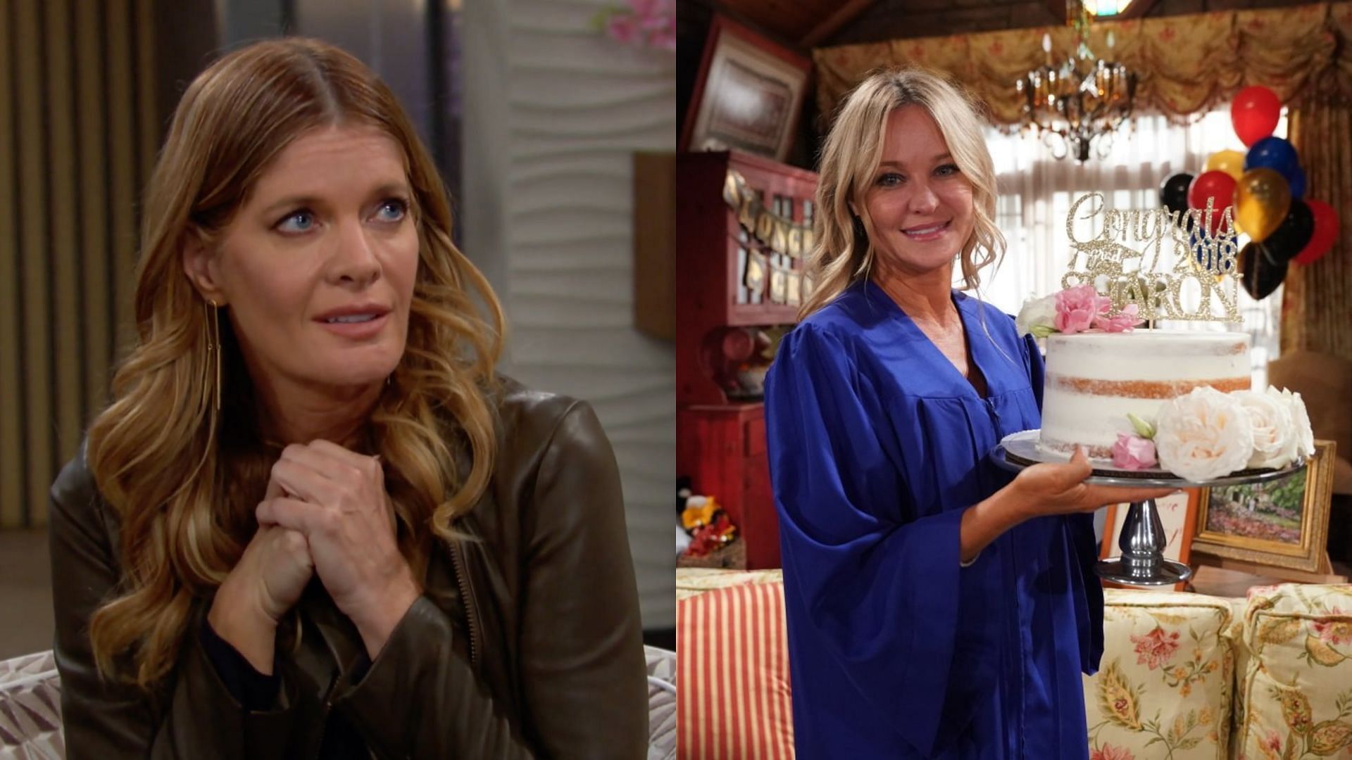 Phyllis Newman and Sharon Newman on The Young and The Restless (Facebook/@The Young and The Restless)