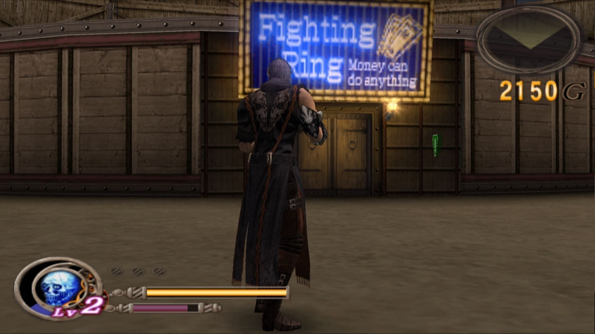 A still from God Hand (Image via Capcom)