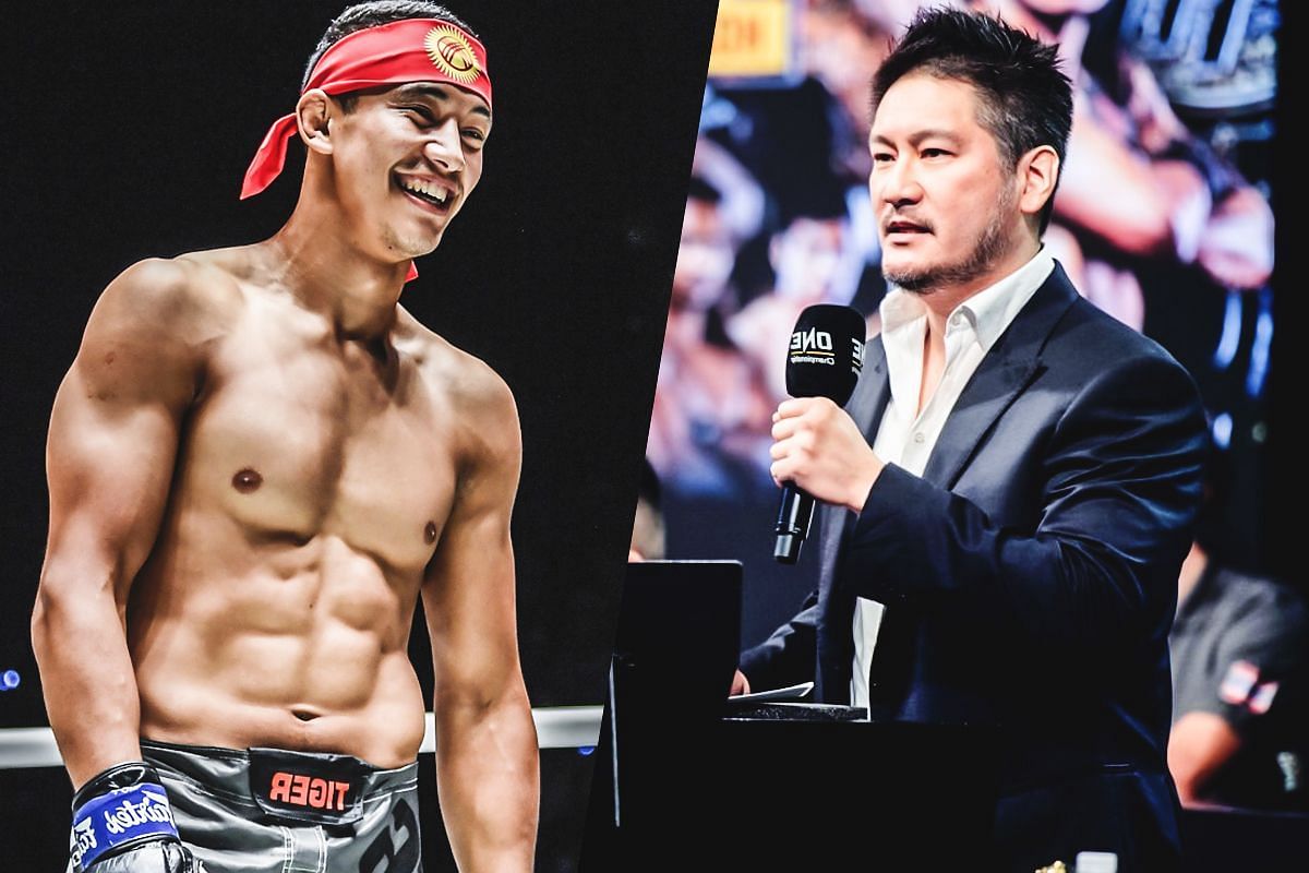 Akbar Abdullaev (L) and Chatri Sityodtong (R) | Photo by ONE Championship