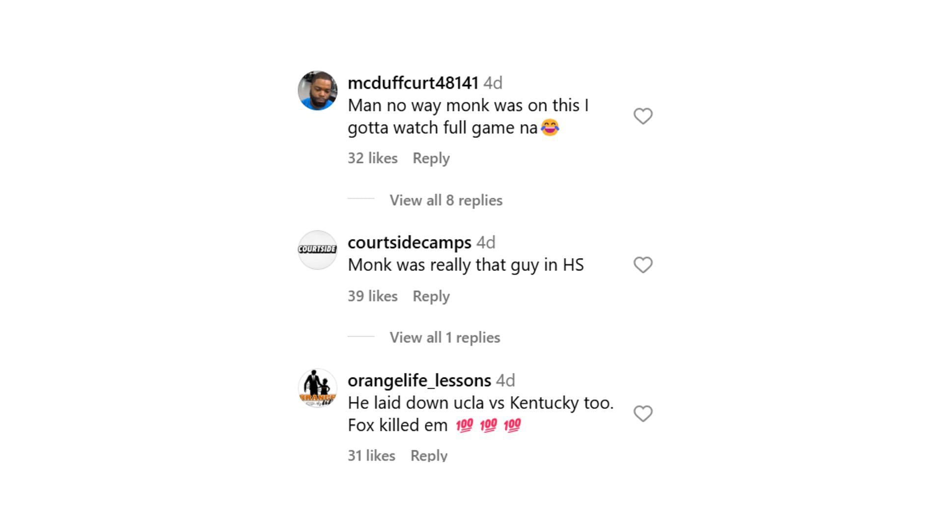 Hoops fans react to high school clip of Lonzo Ball going against Malik Monk (Image by Instagram/@courtsidefilms)