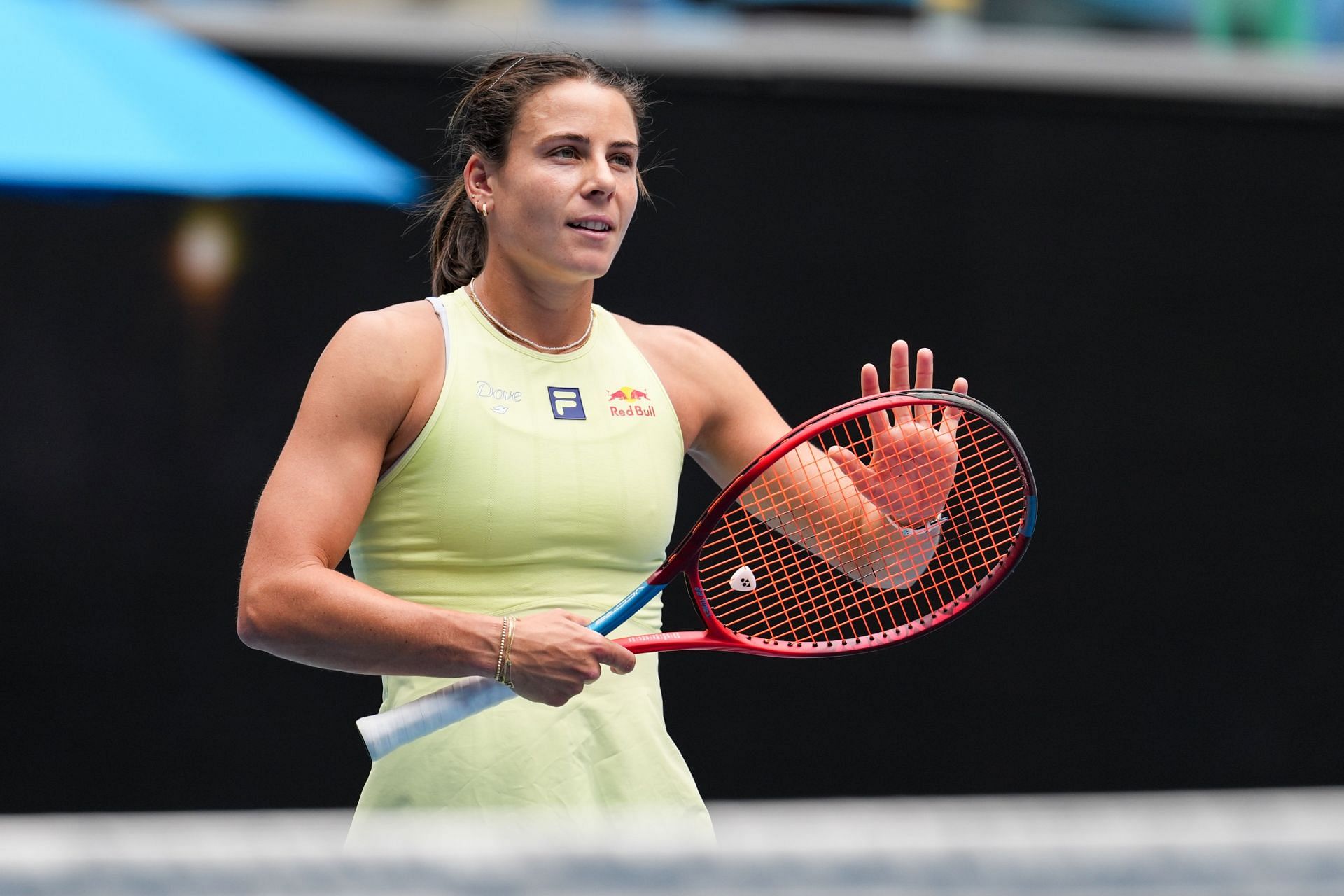 Emma Navarro at the 2025 Australian Open - Source: Getty