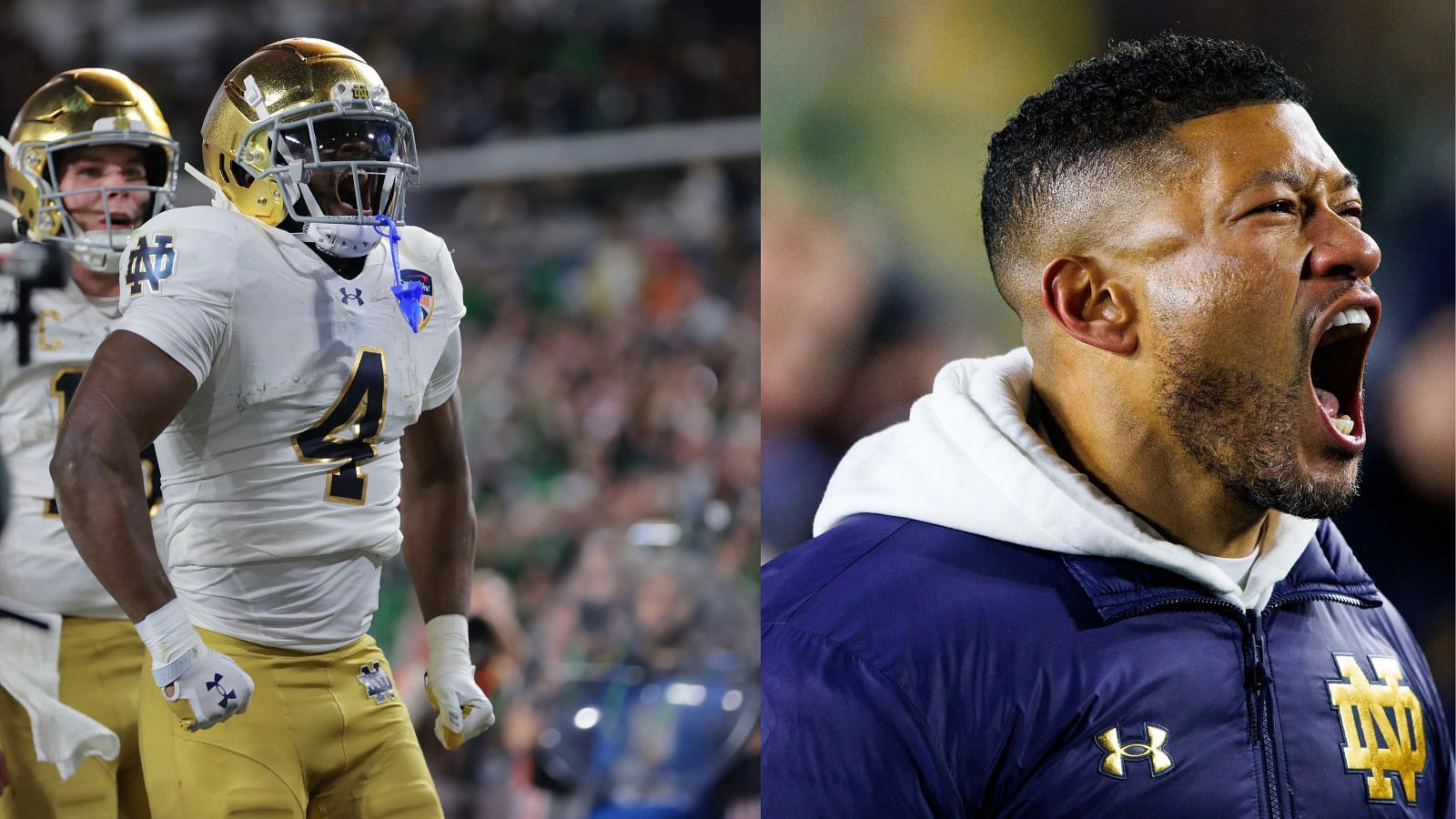 Despite continued injury issues, running back Jeremiyah Love should be on the field for Marcus Freeman and Notre Dame in Monday