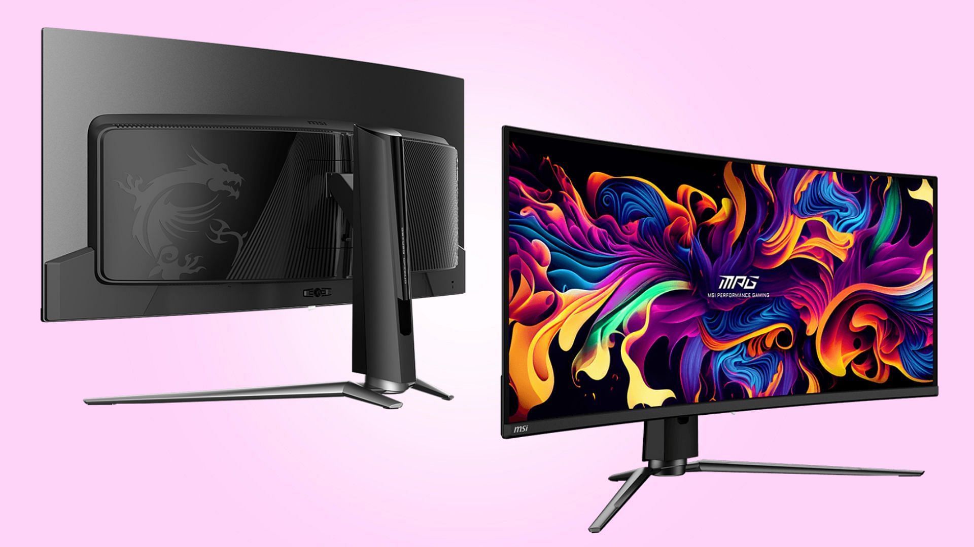 MSI MPG QD-OLED gaming monitor (Image via MSI)