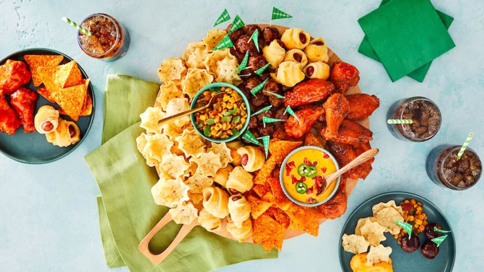 Walmart&rsquo;s Game Day Spread has arrived just in time for the Super Bowl 2025 (Image via Walmart)