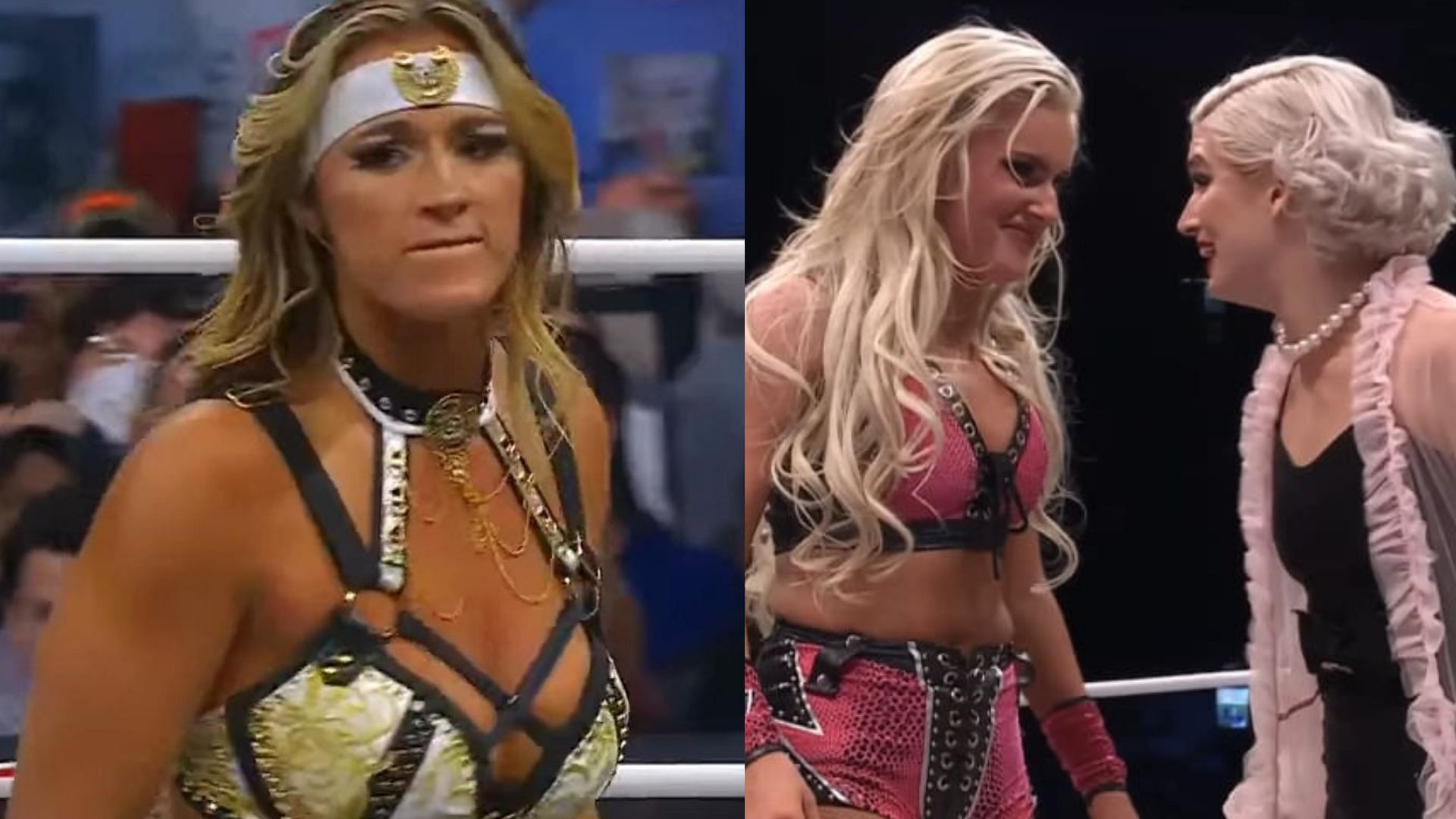 Megan Bayne could interrupt the May-Storm confrontation this week. [Image credits: AEW YouTube]