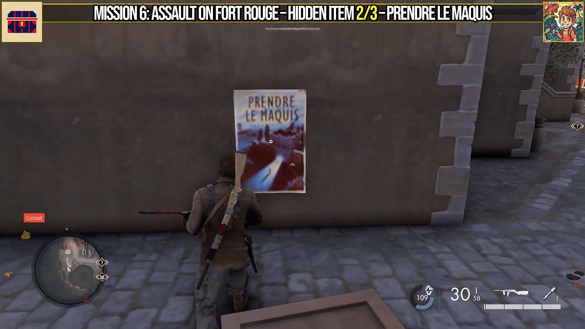 Prende le maquis location (Image via YT@Game Guides Channel/Rebellion)