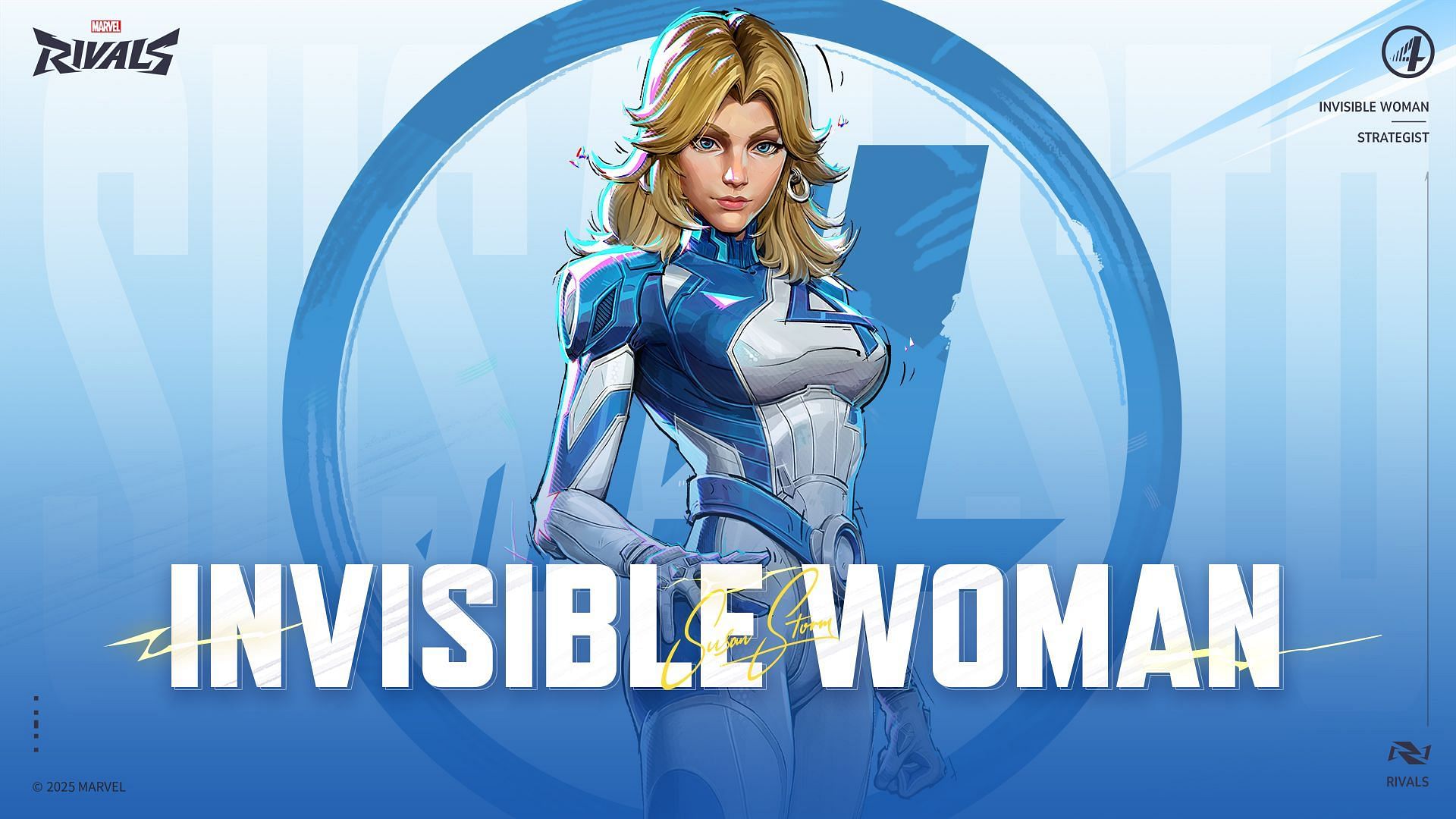 Invisible Woman as a Strategist in Marvel Rivals (Image via X.com/@MarvelRivals)