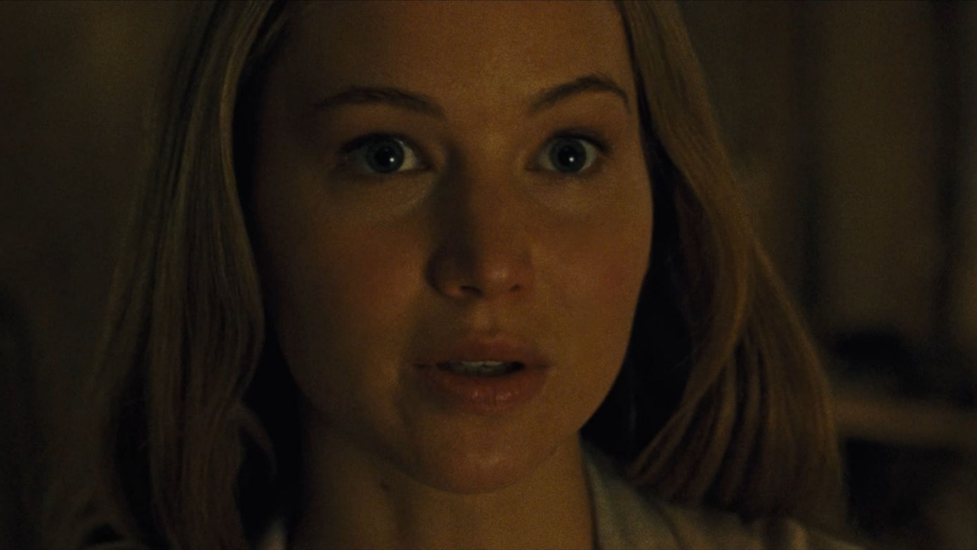 Jennifer Lawrence in Mother! (Image via Prime Video)