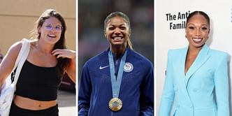 Ilona Maher, Allyson Felix and other athletes react to Gabby Thomas’ feature on Vogue’s Winter issue’s cover