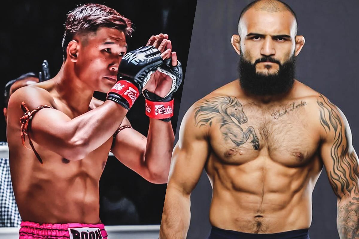 (From left) Kulabdam Sor Jor Piek Uthai and John Lineker.