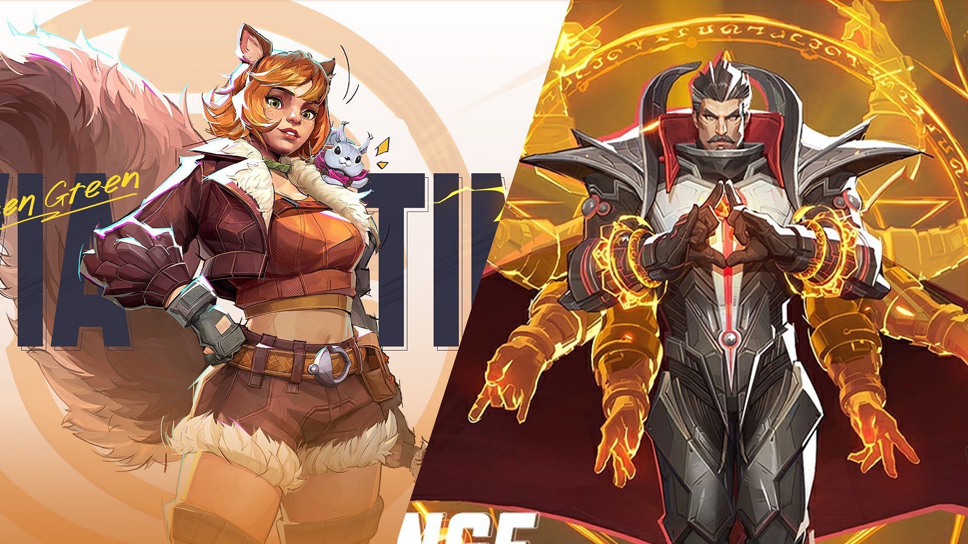 Squirrel Girl (Left) and Doctor Strange (Right) (Image via NetEase Games)