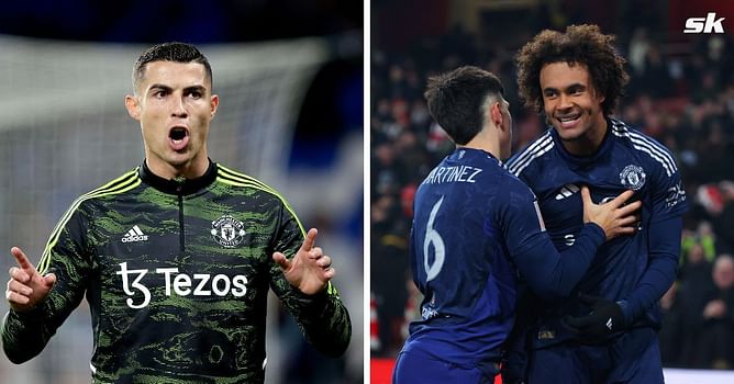 Manchester United star Joshua Zirkzee at risk of facing punishment like Cristiano Ronaldo for gesture towards fans during goal celebration