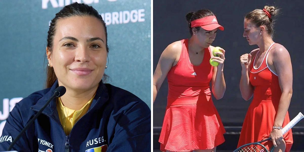 Elena-Gabriela Ruse with Marta Kostyuk (R) | Images: Getty