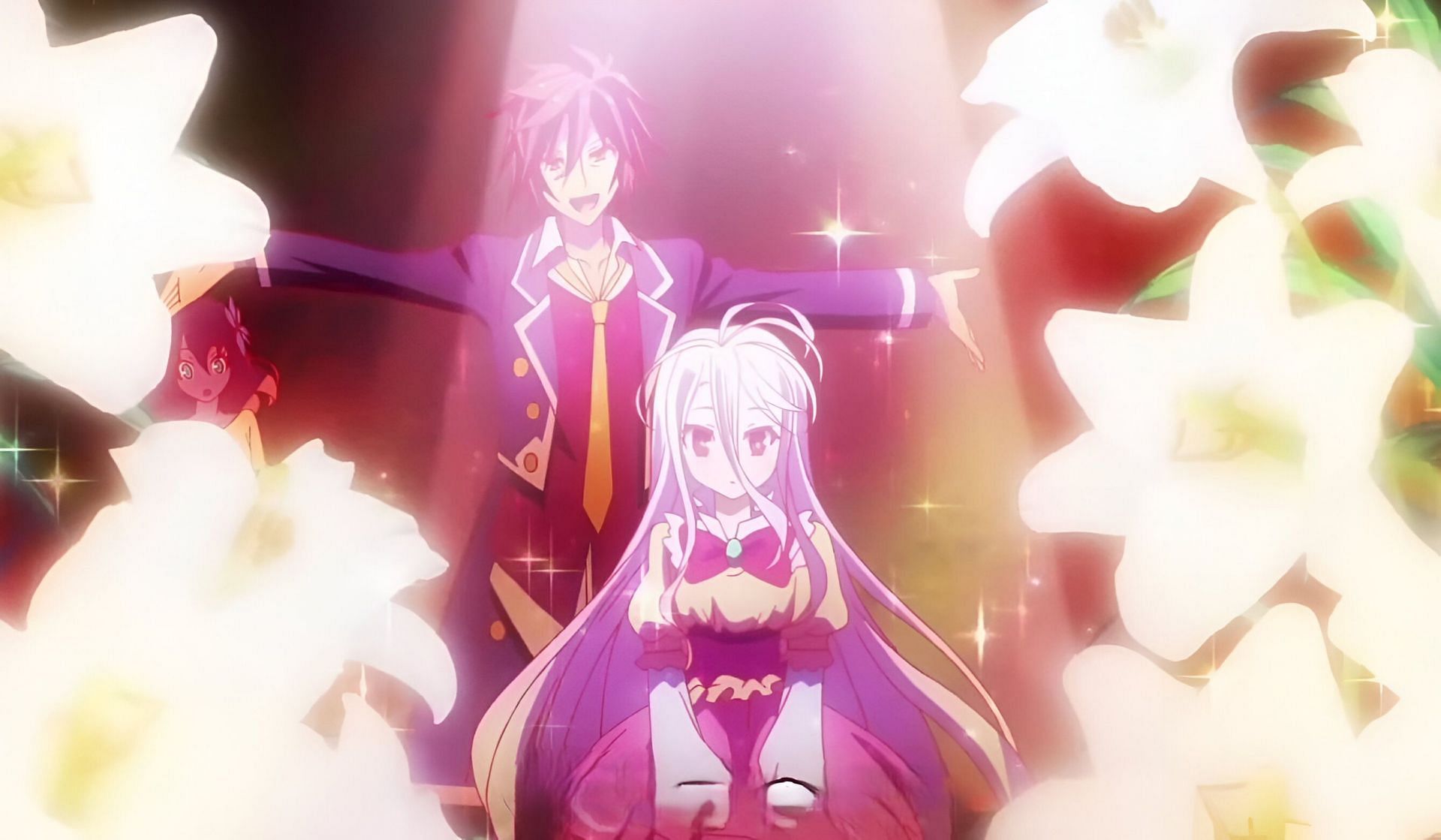 A still from &#039;No Game No Life&#039; (Image via Studio Madhouse)