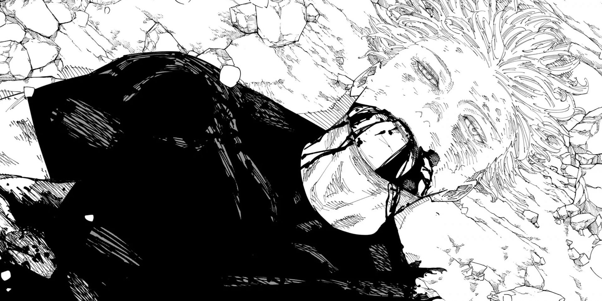 Gojo as seen in manga (Image via Shueisha)